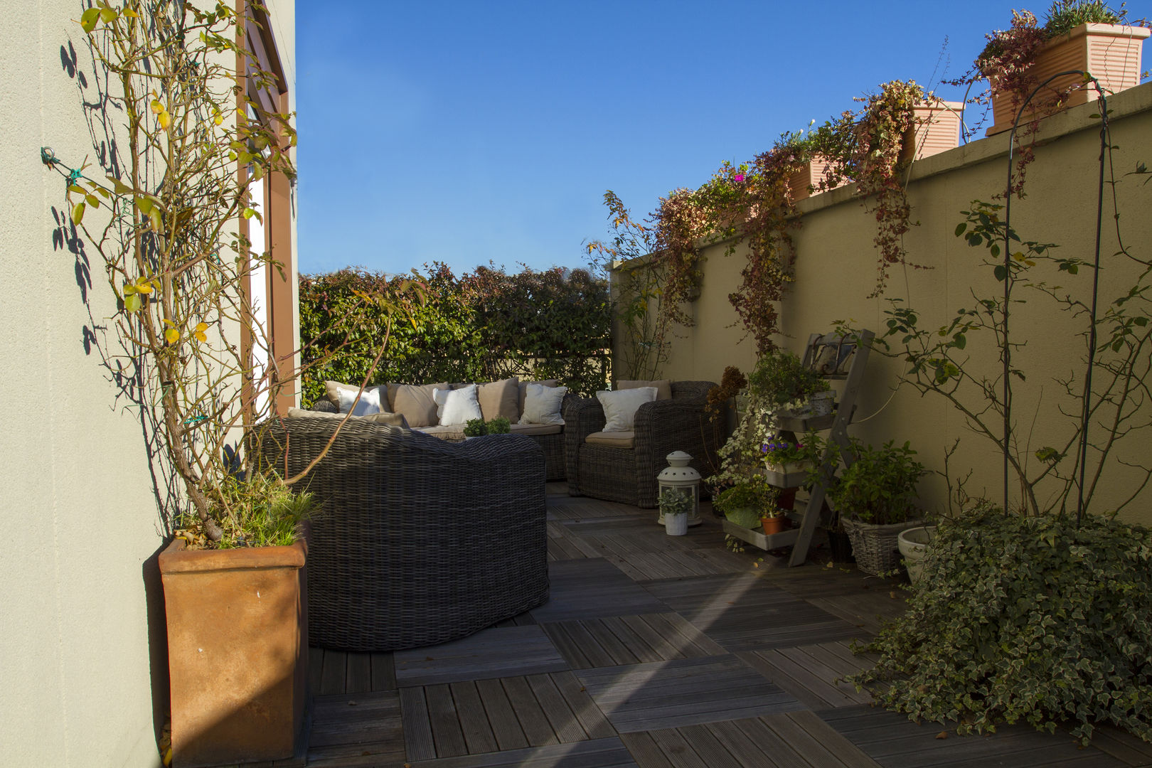 stile in bianco, studio ferlazzo natoli studio ferlazzo natoli Balcone, Veranda & Terrazza in stile minimalista