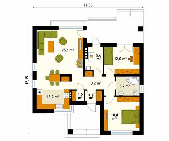 homify Dinding & Lantai Modern