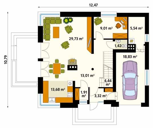 homify Paredes e pisos modernos