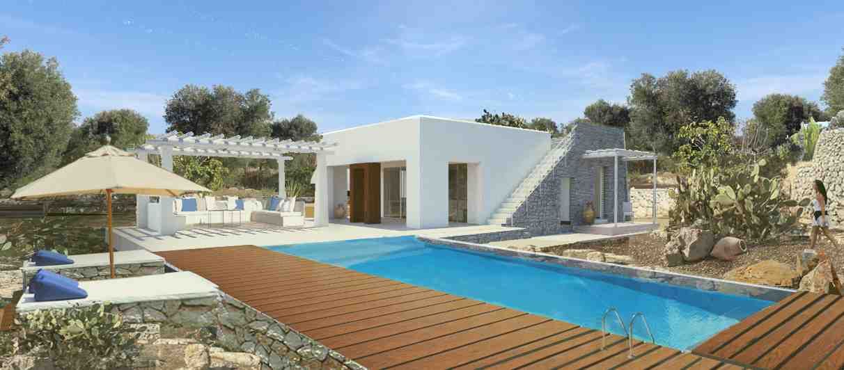 Villa a Torrevado in Puglia, Fabio Carria Fabio Carria Rustic style house Stone