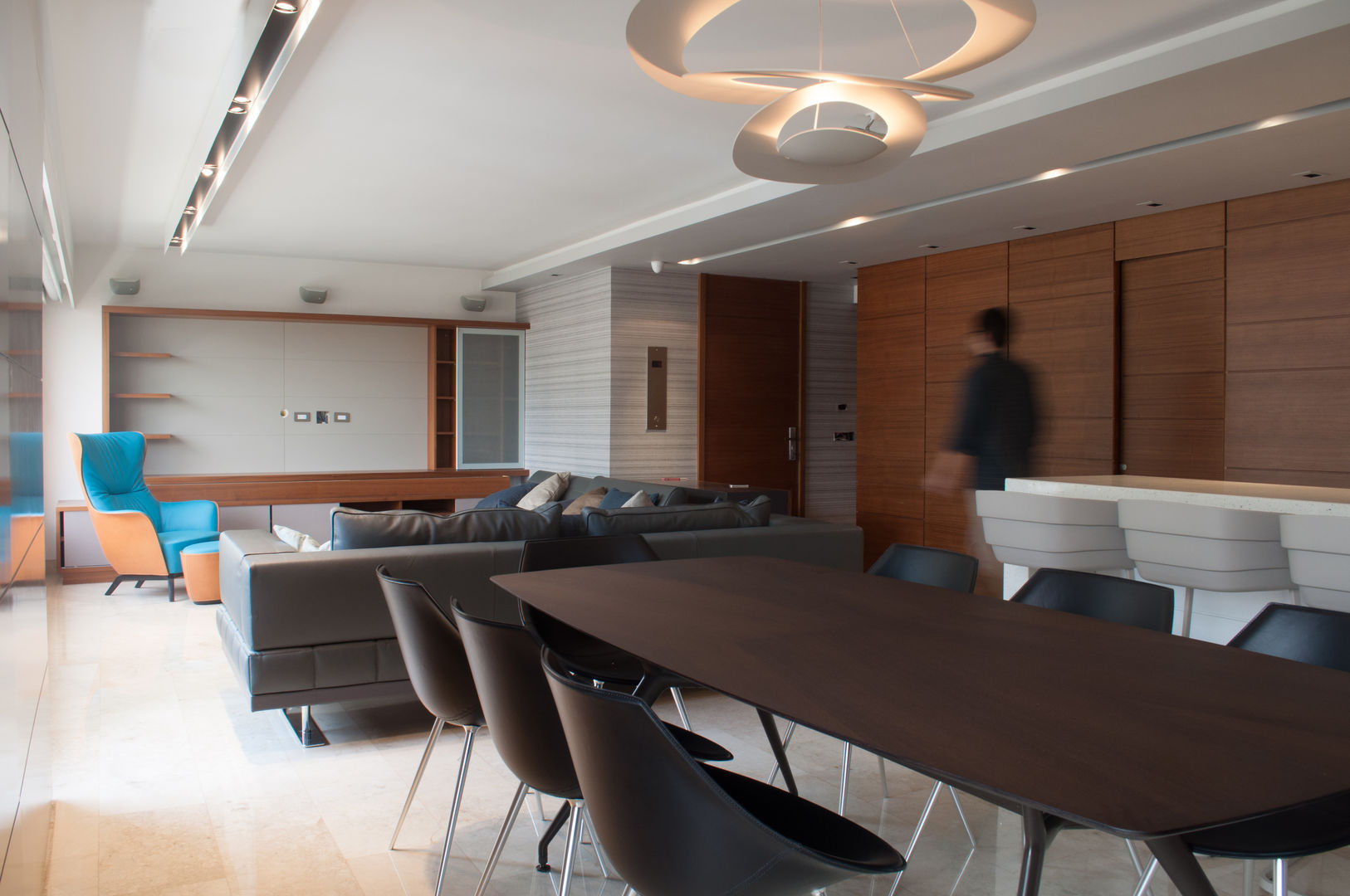 Apartamento Qvadra Sebucán, VODO Arquitectos VODO Arquitectos Modern dining room