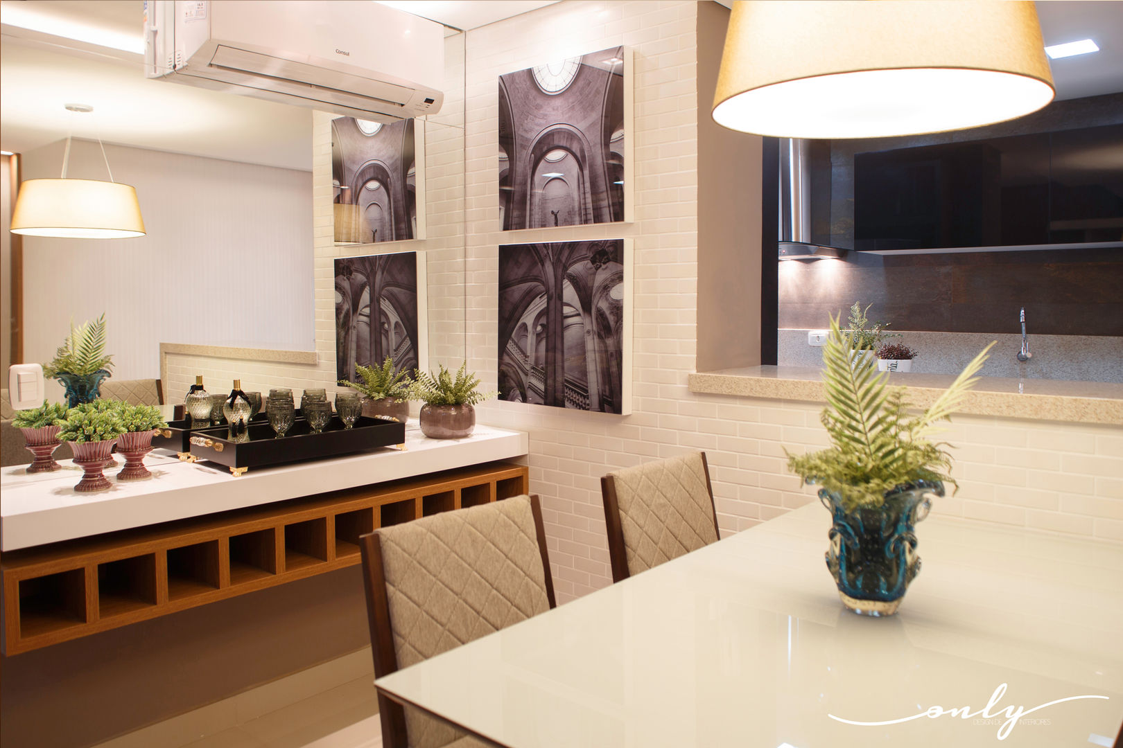 Apartamento N | H, Only Design de Interiores Only Design de Interiores Modern dining room