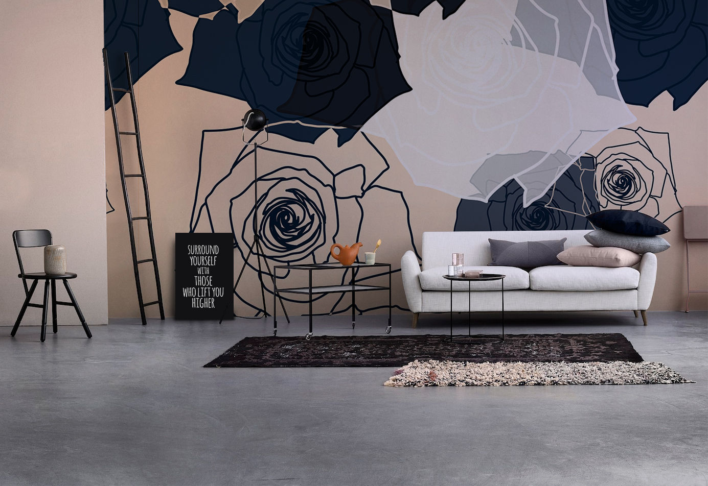 More Nature Pixers Soggiorno moderno flowers,wall mural,pattern,wallpaper