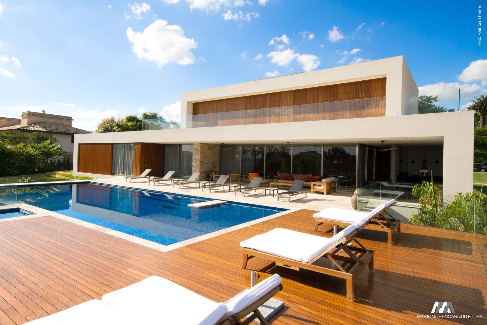 Residencial Quinta da Baroneza, Mario Moreno Arquitetura e Design Mario Moreno Arquitetura e Design Modern pool