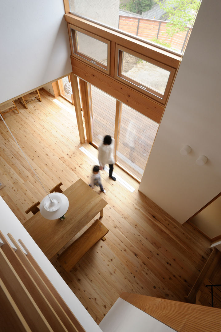 長野県長野市（中越の家）, 藤松建築設計室 藤松建築設計室 Salle à manger scandinave Tables