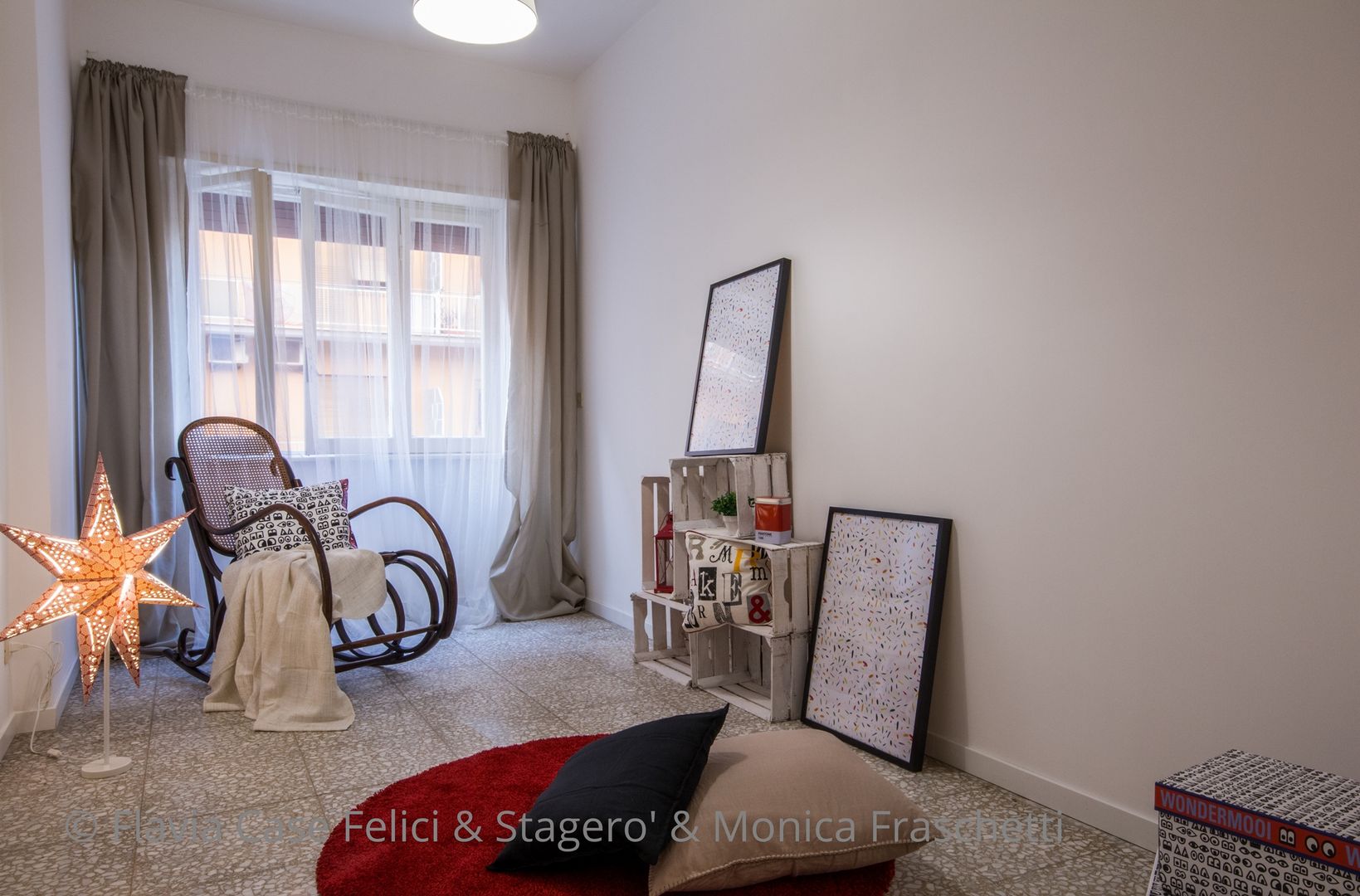 Home Staging al Quartiere Collatino: Idee, Flavia Case Felici Flavia Case Felici Soggiorno moderno