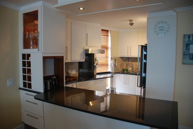 After make-over Cape Kitchen Designs kitchen make-over,painted kitchen,kitchen re-vamp