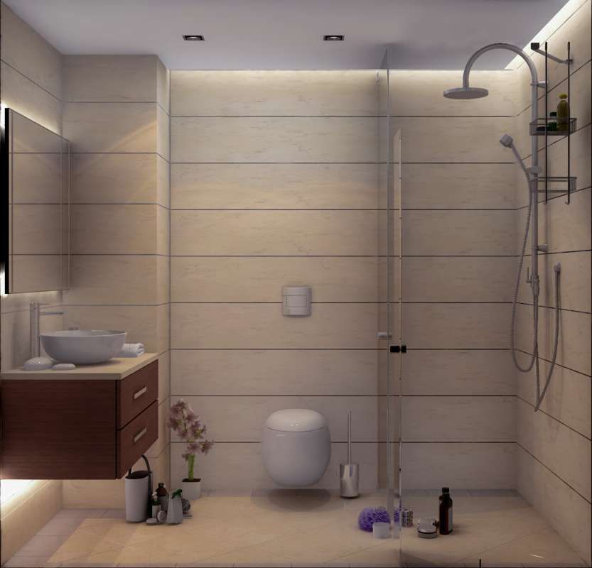 Yunus Emre - Alsancak Konut, VERO CONCEPT MİMARLIK VERO CONCEPT MİMARLIK Baños de estilo moderno