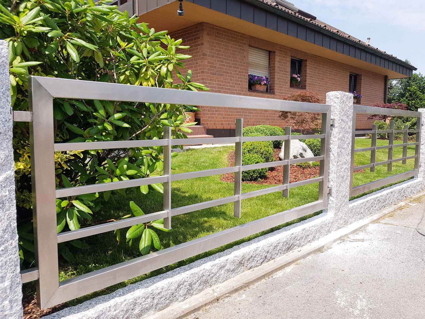 Realizacja ogrodzenia 25, Armet Armet Modern garden Fencing & walls