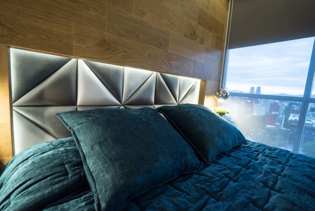 DEPARTAMENTO EN PARQUES POLANCO, CDMX, HO arquitectura de interiores HO arquitectura de interiores Modern Bedroom