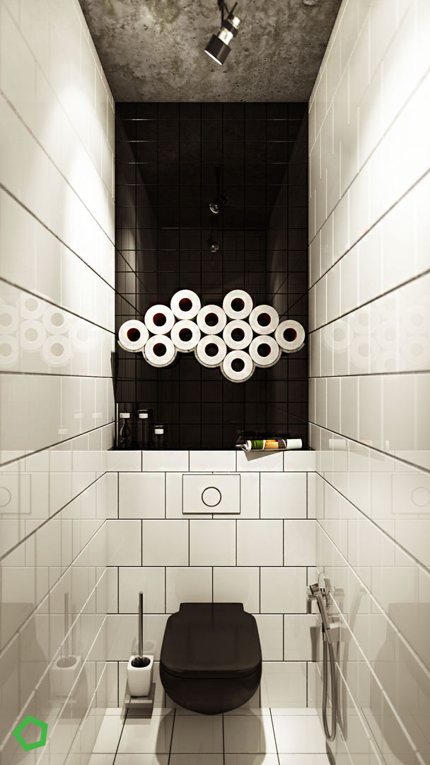 Loft 71, Polygon arch&des Polygon arch&des Salle de bain minimaliste