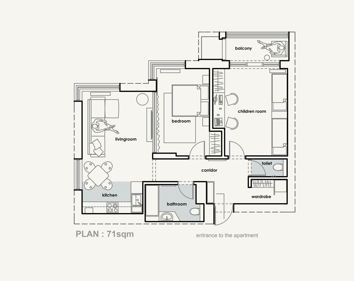 minimalist by Polygon arch&des, Minimalist