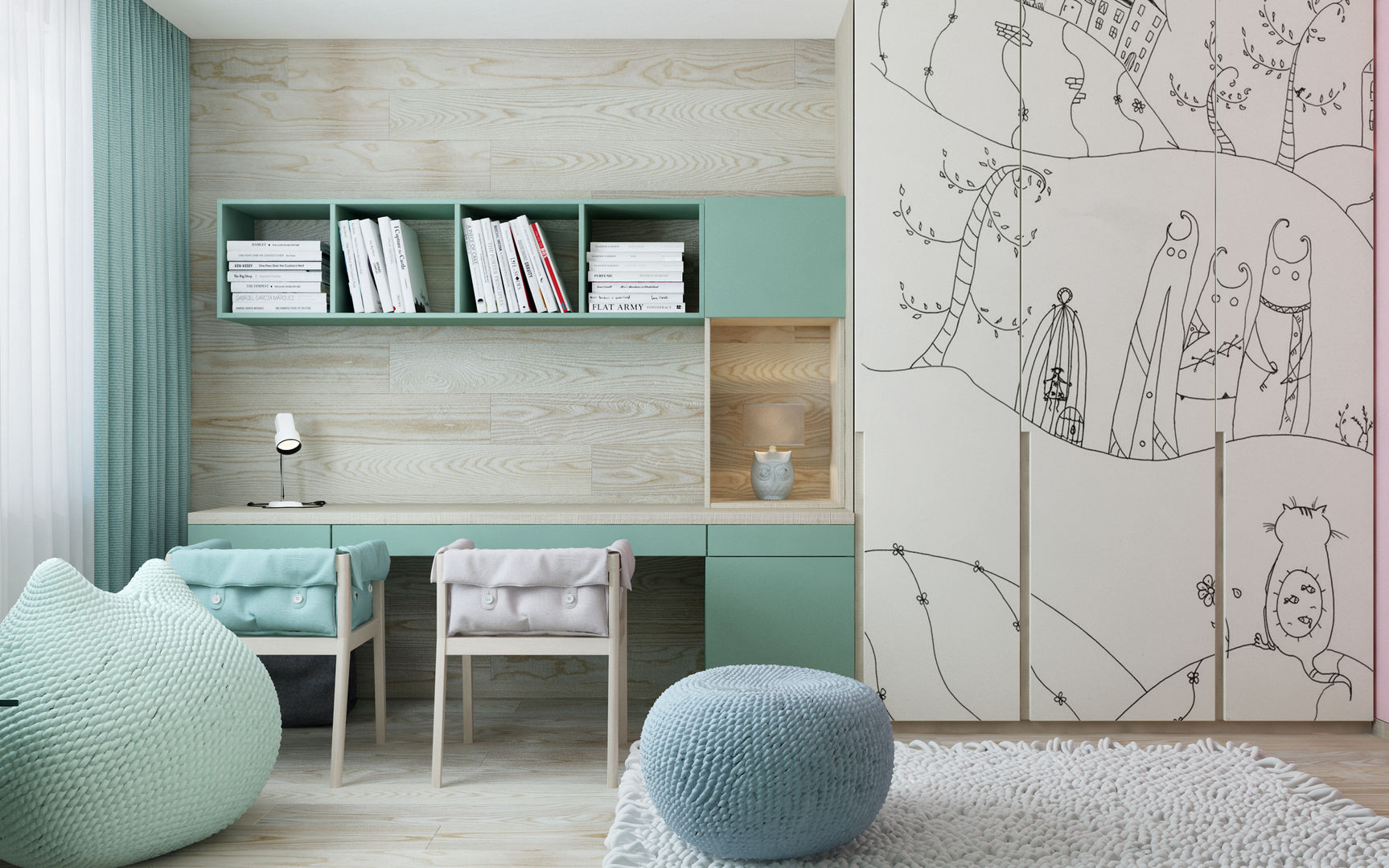 homify Habitaciones para niños de estilo industrial