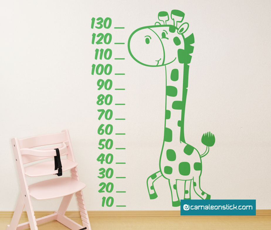 Adesivo Muro Per Misurare Altezza Bambini - 20-200cm, Con Gattini E Arcobaleno, Divertente E Precise - Foto 9