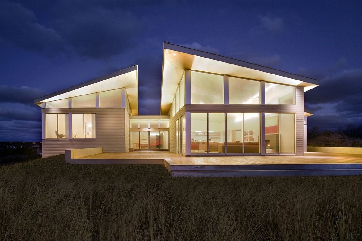 Truro Modern Beach House, ZeroEnergy Design ZeroEnergy Design Nowoczesne domy