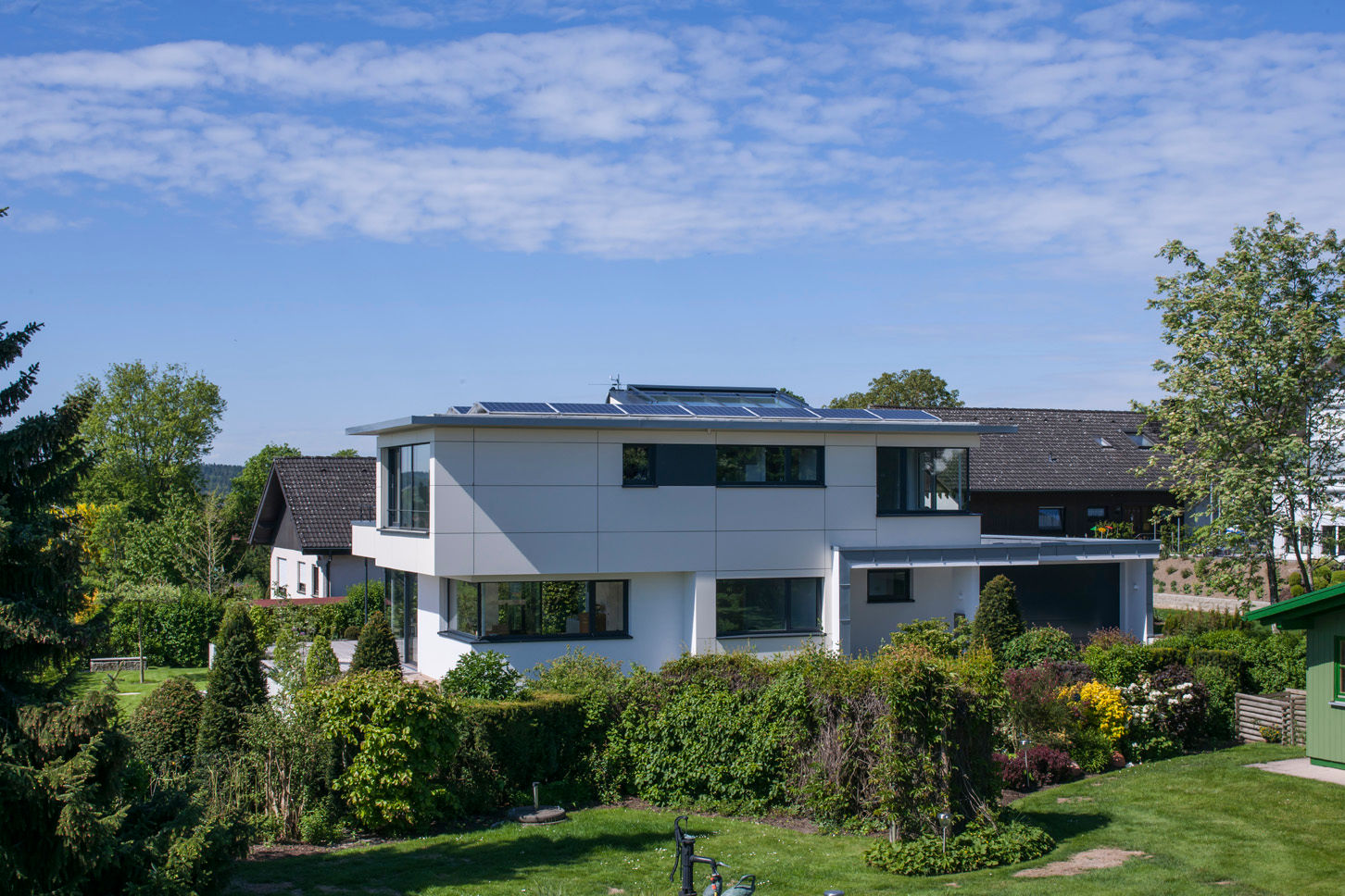 Vom Luxus des Einfachen, KitzlingerHaus GmbH & Co. KG KitzlingerHaus GmbH & Co. KG Detached home Engineered Wood Transparent