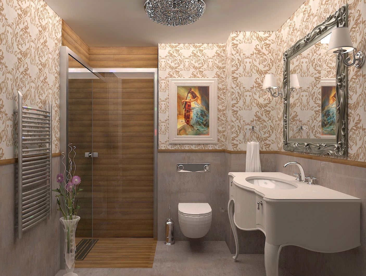 KONUT PROJESİ , vanetta mutfak Çankaya vanetta mutfak Çankaya Classic style bathroom