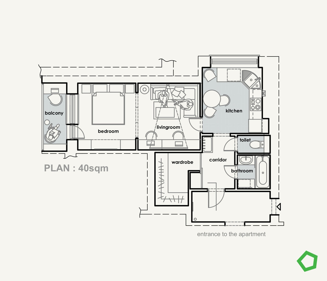 minimalist by Polygon arch&des, Minimalist