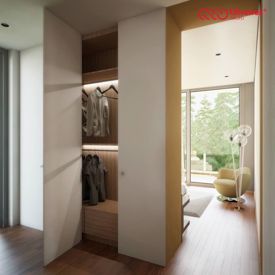 1325-MP-0813, Oliveiros Grupo Oliveiros Grupo Modern style dressing rooms