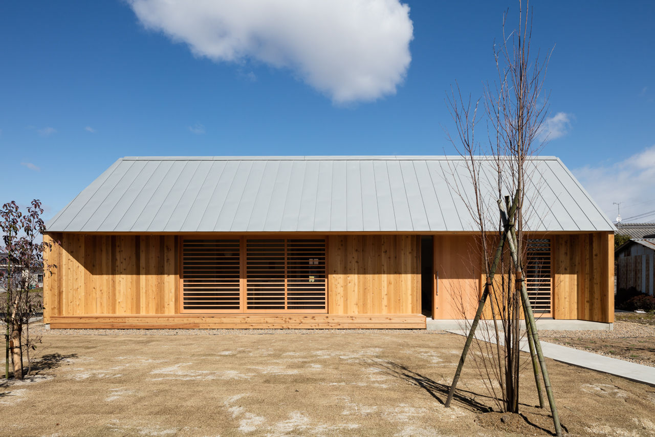 House in Inuyama, hm+architects 一級建築士事務所 hm+architects 一級建築士事務所 منازل خشب Wood effect