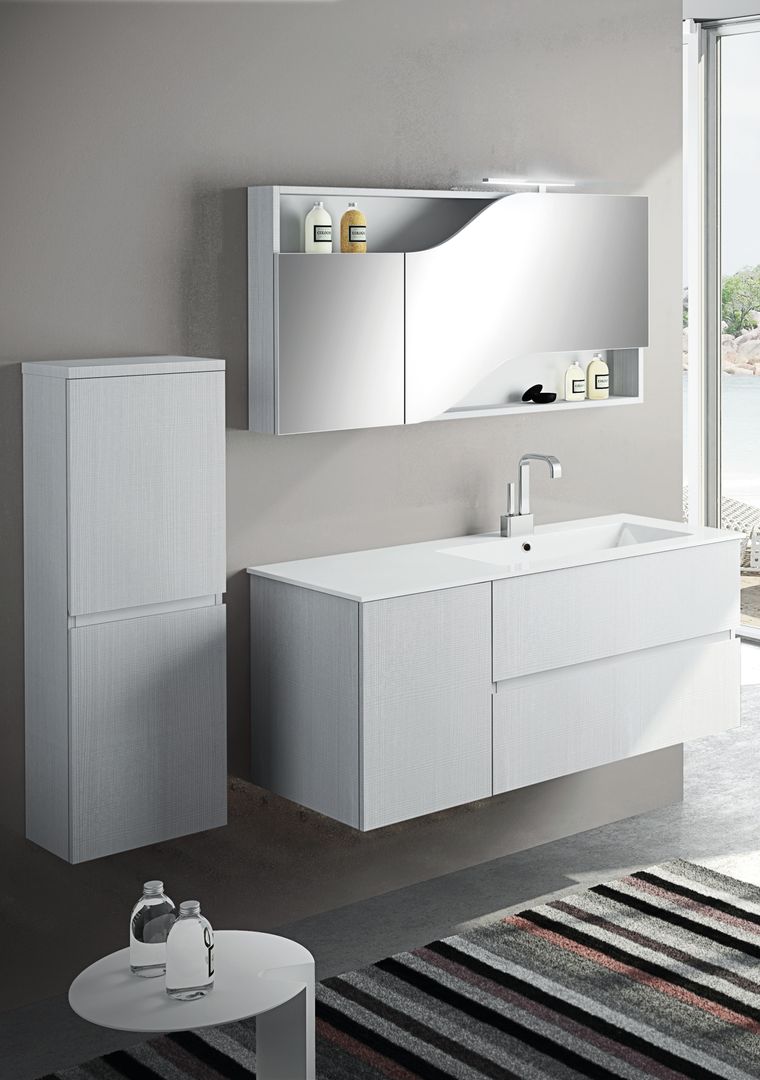 COLLECTIONS 2016 Mobili da Bagno, Edmo S.r.l. Edmo S.r.l. Ванная комната в стиле модерн Хранение