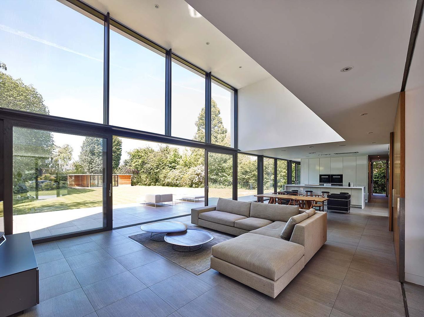 House 134, Andrew Wallace Architects Andrew Wallace Architects Living room