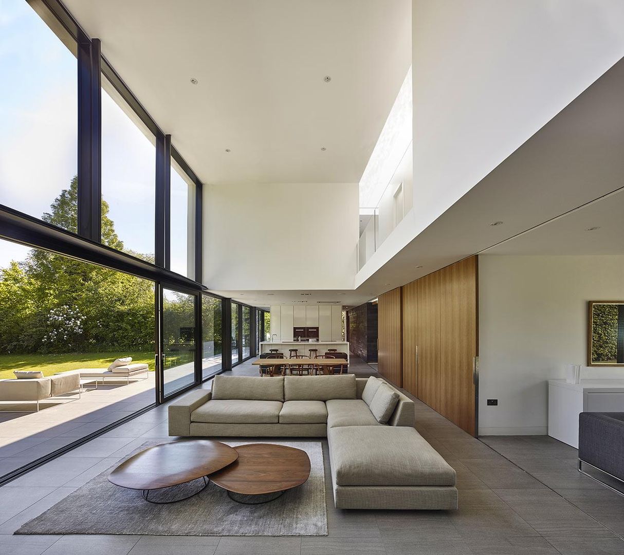 House 134, Andrew Wallace Architects Andrew Wallace Architects Salones minimalistas