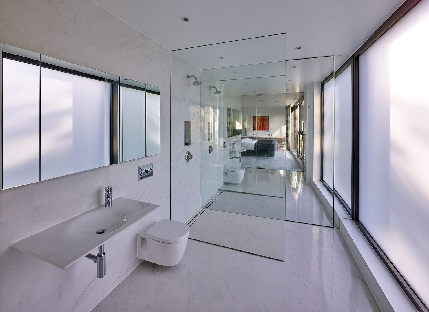 House 134, Andrew Wallace Architects Andrew Wallace Architects Minimalist style bathroom
