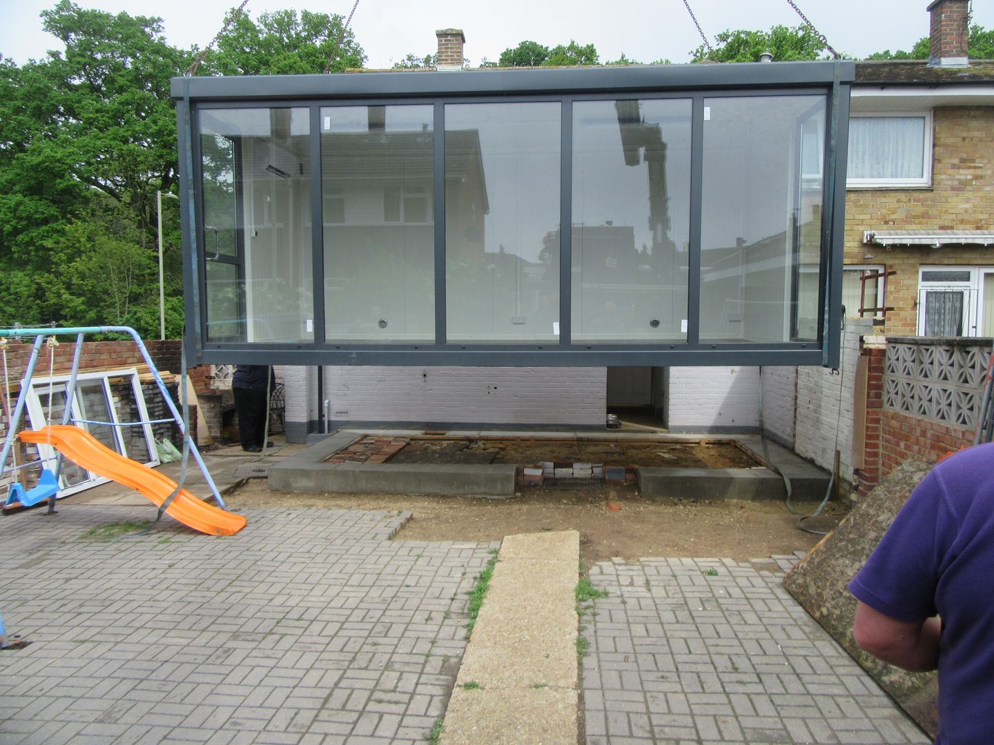 INSTANT EXTENSION JC PORTABLE SITE ACCOMMODATION LTD Moderner Wintergarten