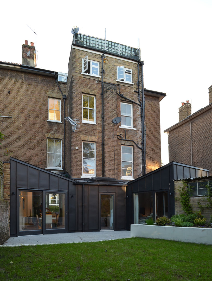 South Hill Park, Belsize Architects Belsize Architects Casas modernas: Ideas, imágenes y decoración