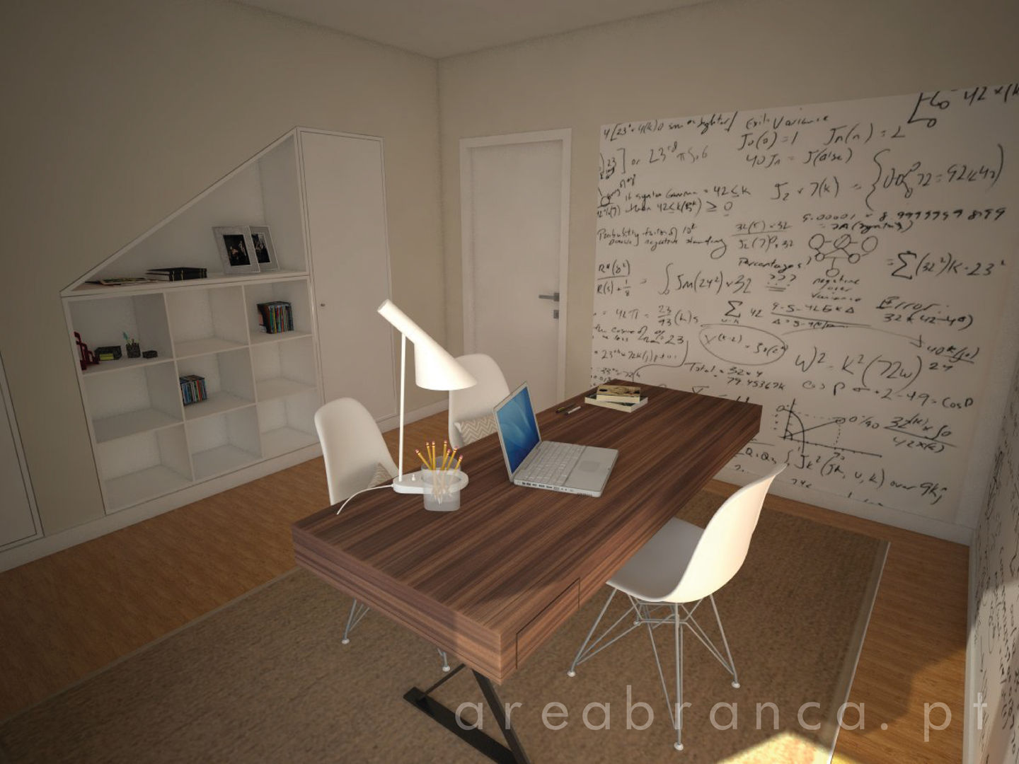 homify Modern study/office