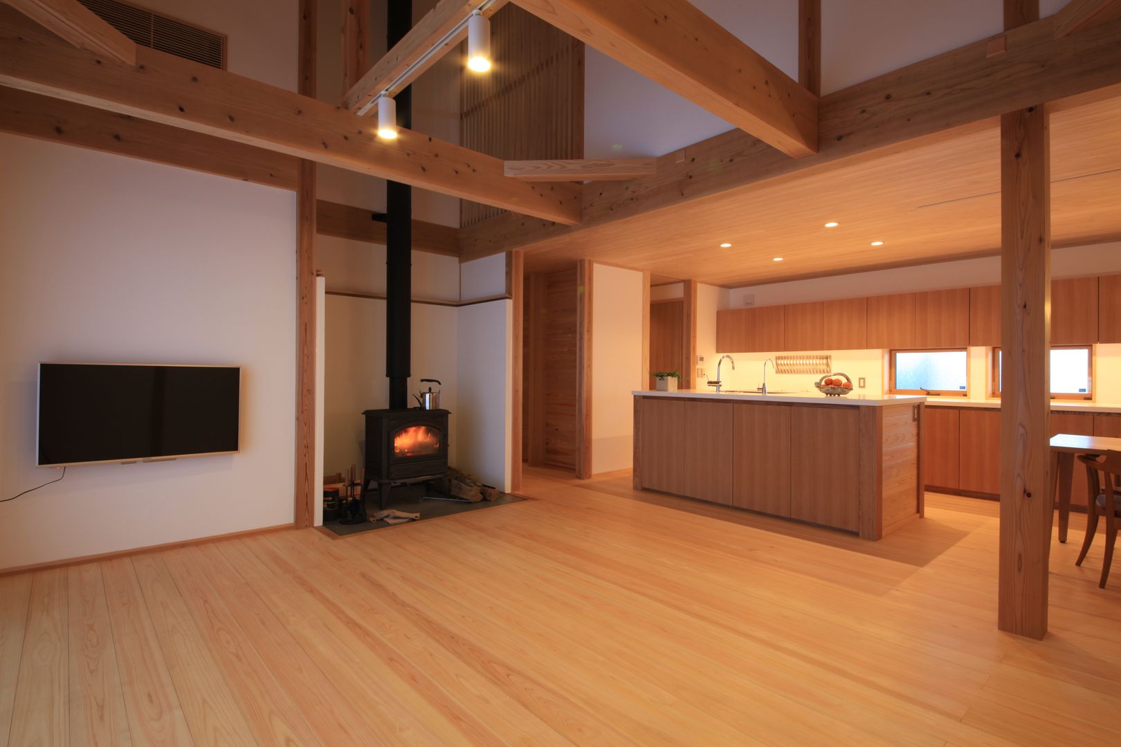 金山の家 群馬県太田市, 田村建築設計工房 田村建築設計工房 Living room