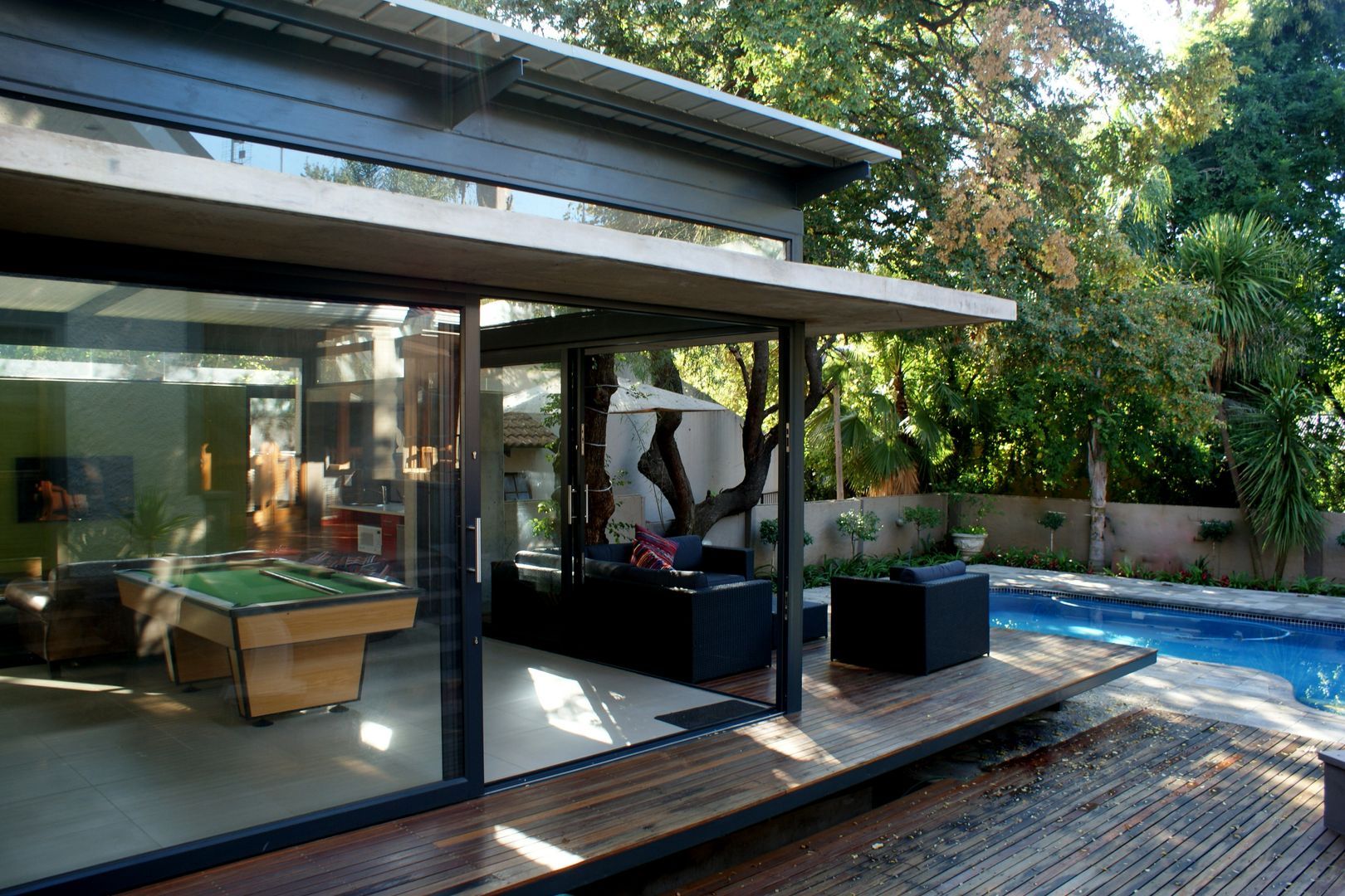 Playroom / poolroom addition to existing house, Bloemfontein, Free State Smit Architects Pool