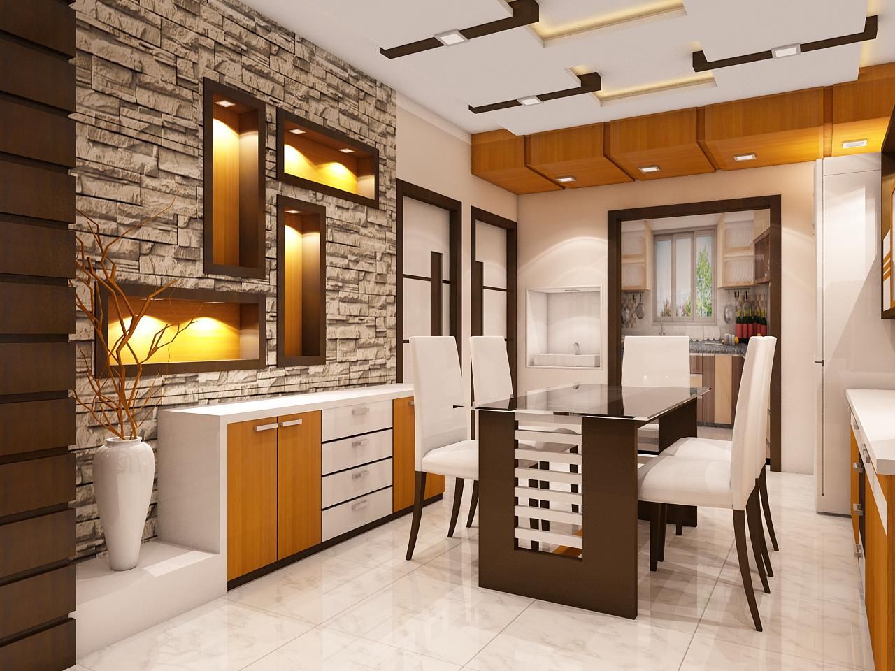 Newtown Project, Creazione Interiors Creazione Interiors غرفة السفرة ديكورات واكسسوارات