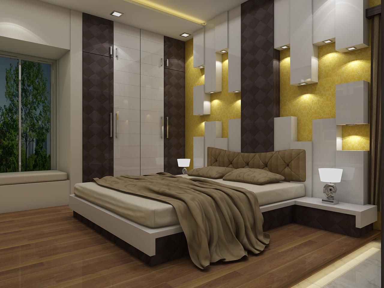 Newtown Project, Creazione Interiors Creazione Interiors Modern style bedroom Accessories & decoration