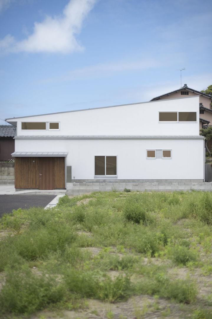 五十嵐の家03/高低差のある家, 加藤淳一級建築士事務所 加藤淳一級建築士事務所 Modern houses