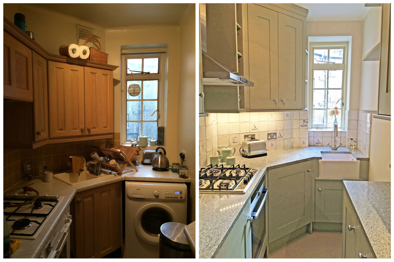 Kitchen - Before & After Absolute Project Management Cocinas de estilo rural