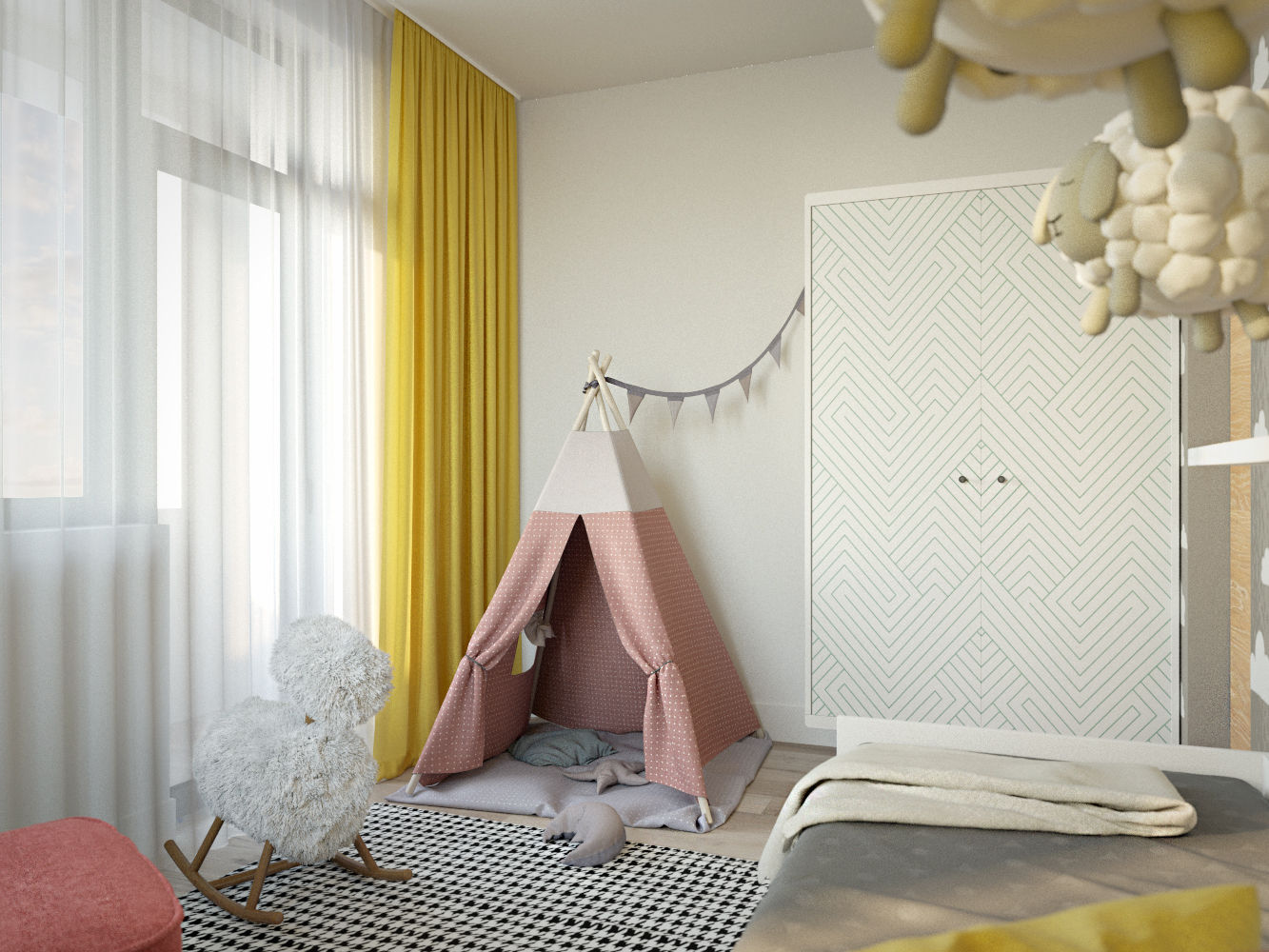 homify غرفة الاطفال