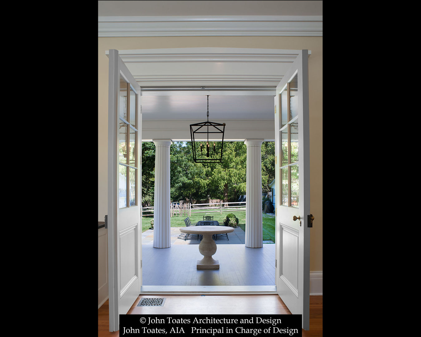 Porch Entry John Toates Architecture and Design Patios & Decks