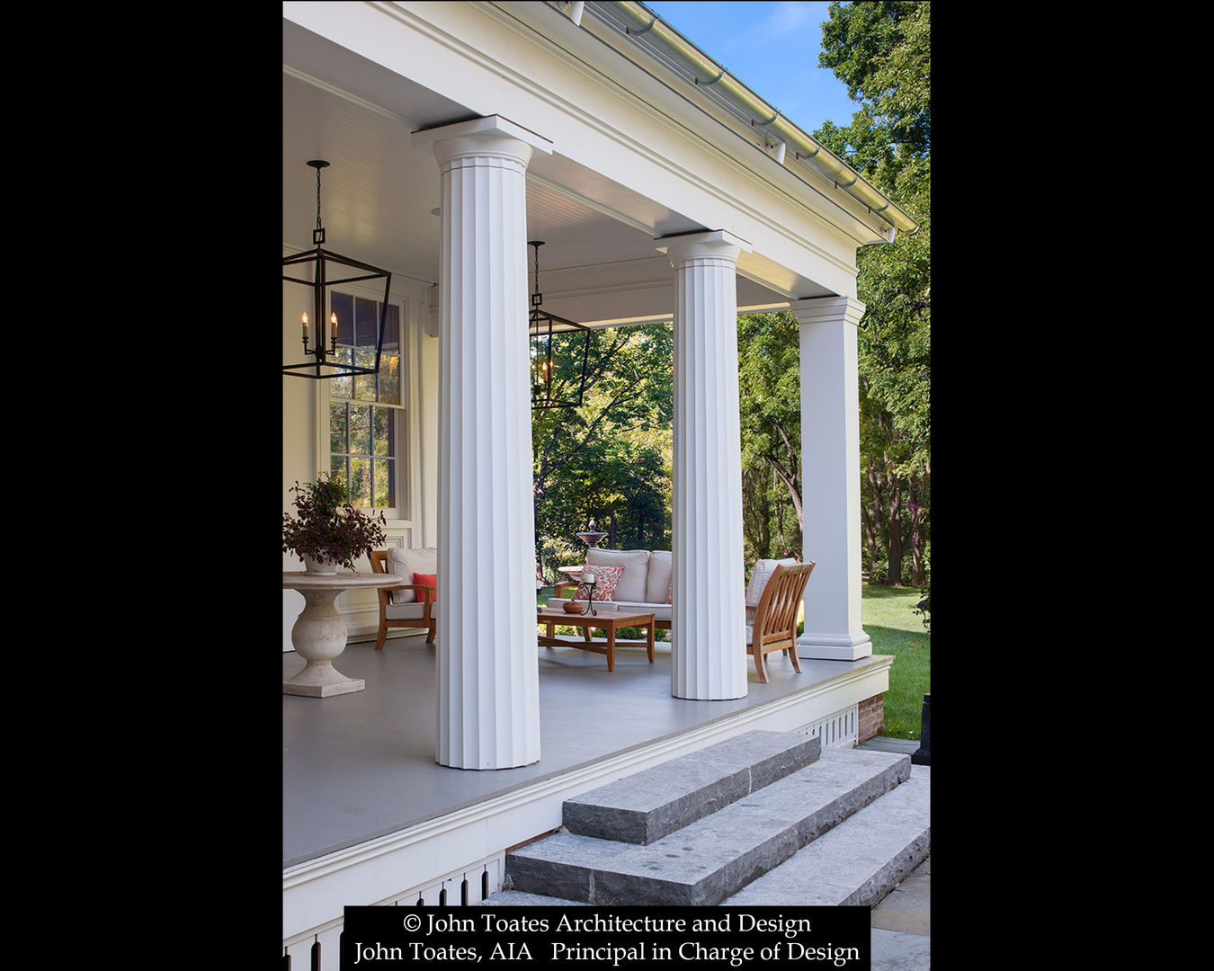 Porch Columns John Toates Architecture and Design Patios & Decks