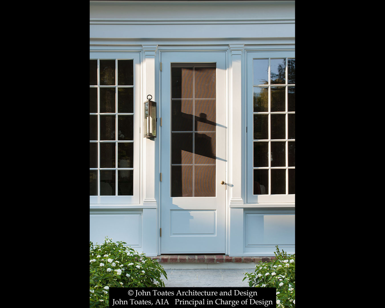 Sunroom Entry John Toates Architecture and Design Classic style houses