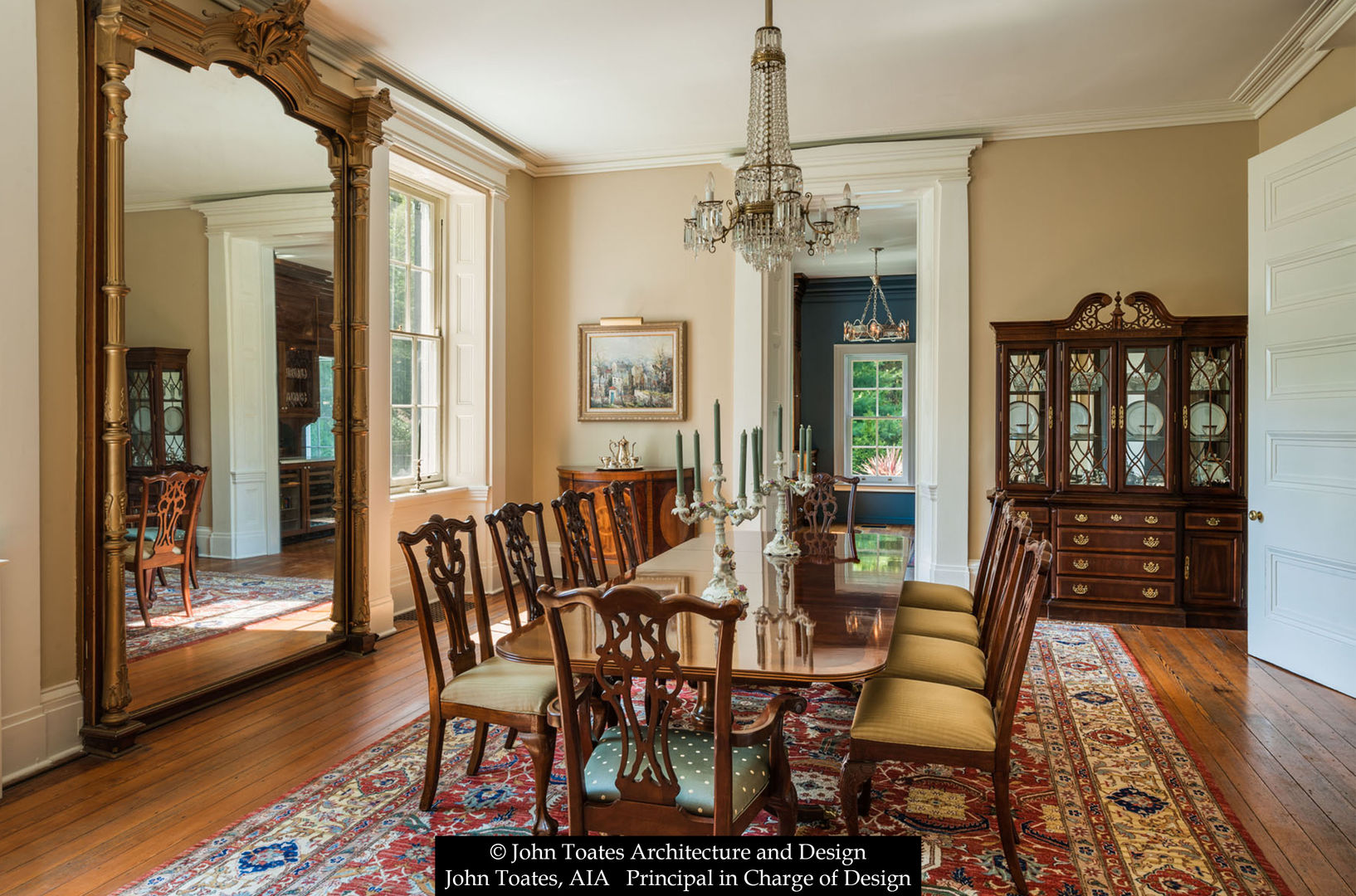 Formal Dining Room John Toates Architecture and Design Classic style dining room