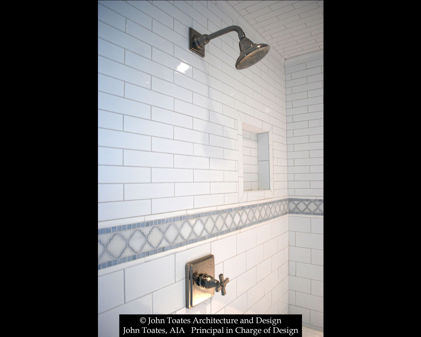 Shower Tile John Toates Architecture and Design Classic style bathroom