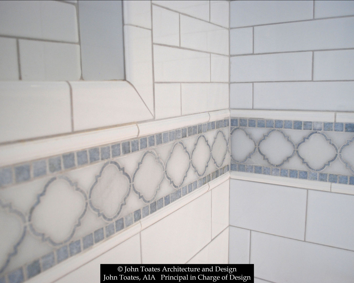 Tile Detail John Toates Architecture and Design Classic style bathroom