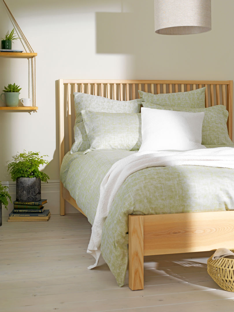 Fresco Green Bedding Set Secret Linen Store Chambre scandinave Coton Rouge Accessoires & décorations