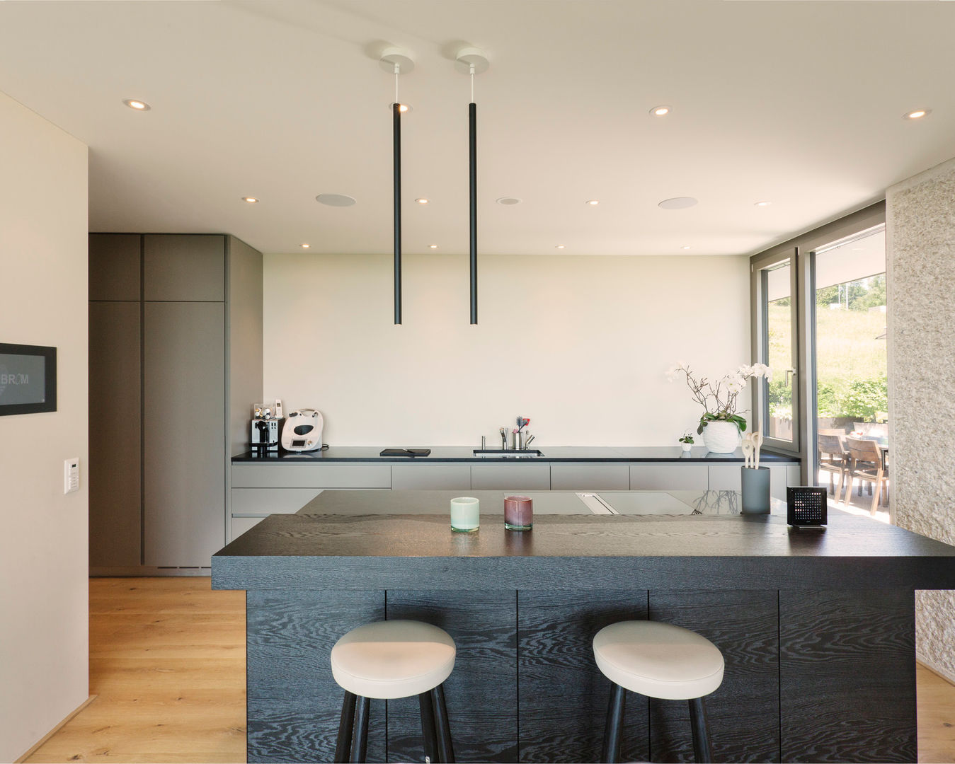 Objekt 340, meier architekten zürich meier architekten zürich Modern kitchen Wood Wood effect