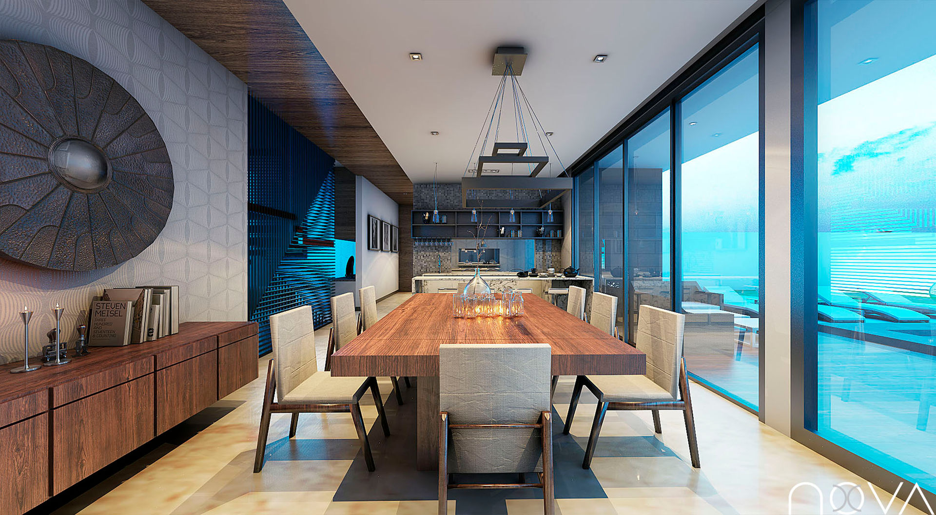 homify Modern dining room
