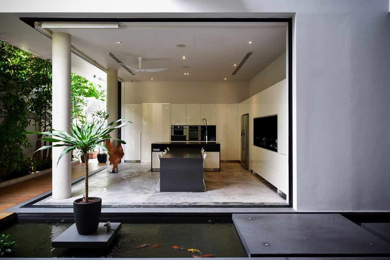 GG邸, Sen's Photographyたてもの写真工房すえひろ Sen's Photographyたてもの写真工房すえひろ Dapur Modern