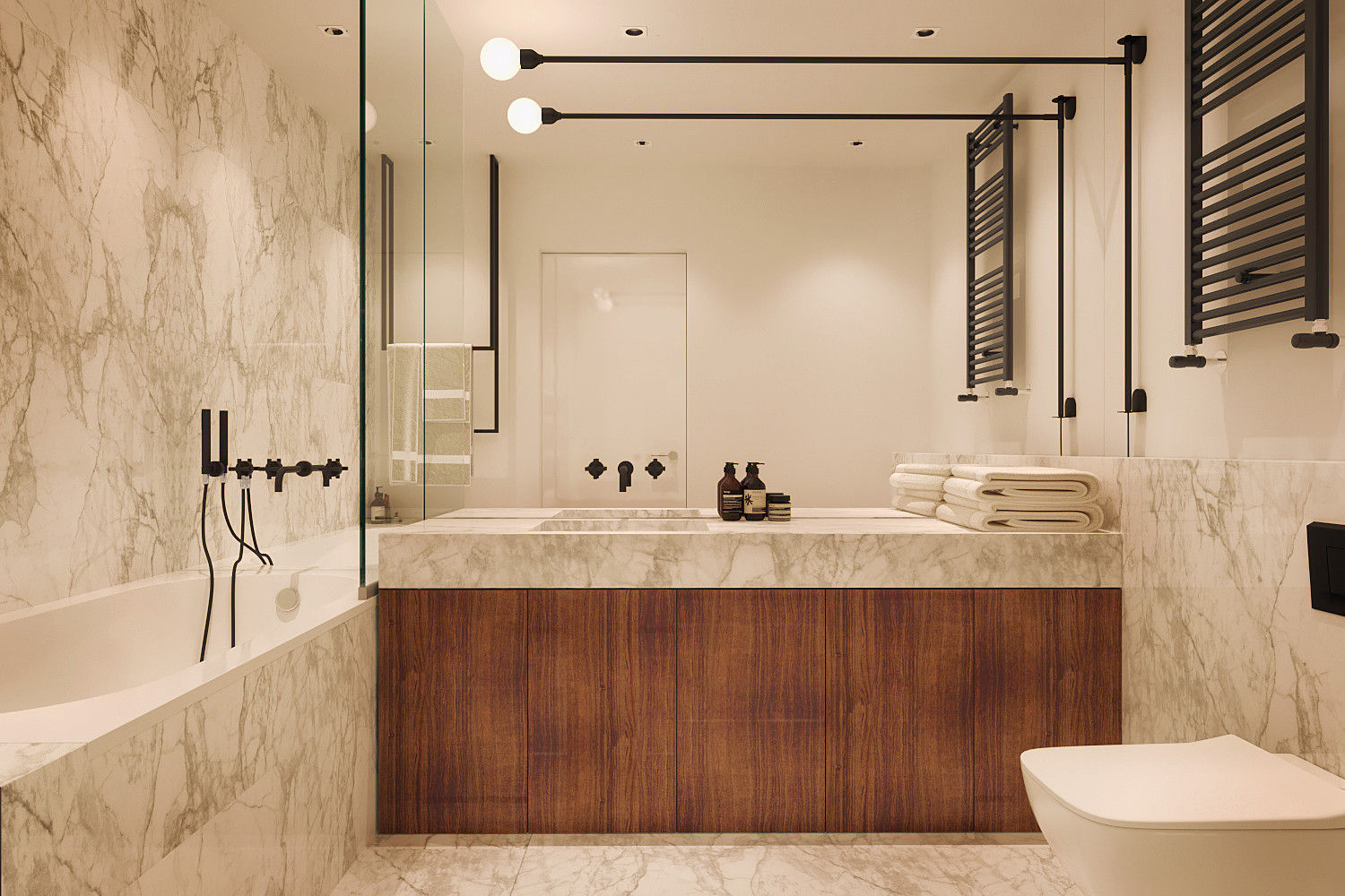 homify Modern bathroom