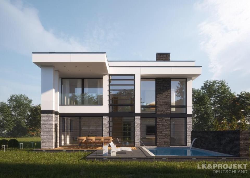 Dieses Haus wird Sie überraschen! Unser Entwurf LK&1308, LK&Projekt GmbH LK&Projekt GmbH Modern Evler